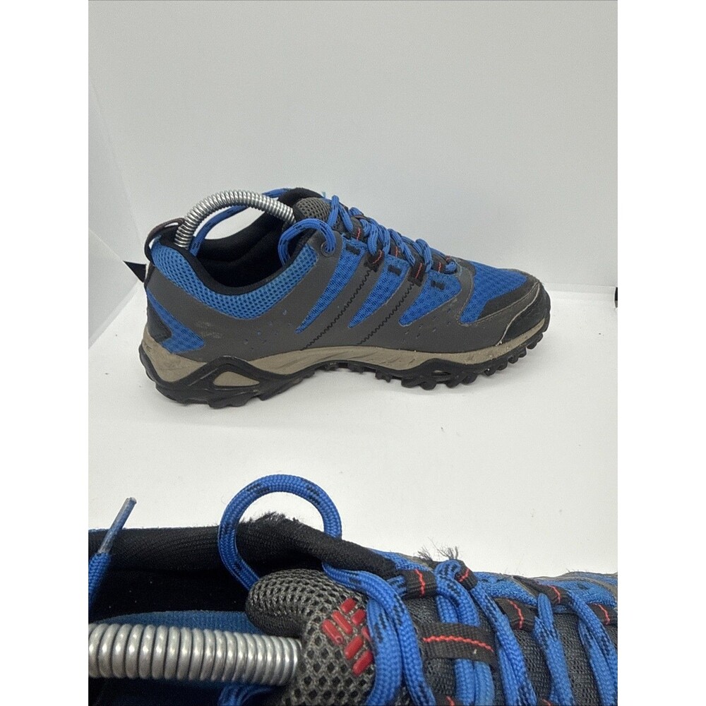 Columbia Men's Hiking Shoe Size 7.5 Omnitech YM5381-487 Blue - Picture 3 of 7